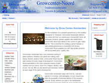 Tablet Screenshot of growcenter-noord.nl